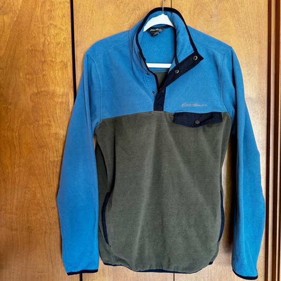 Men’s Eddie Bauer Fleece Pullover Size Small - Picture 1 of 8